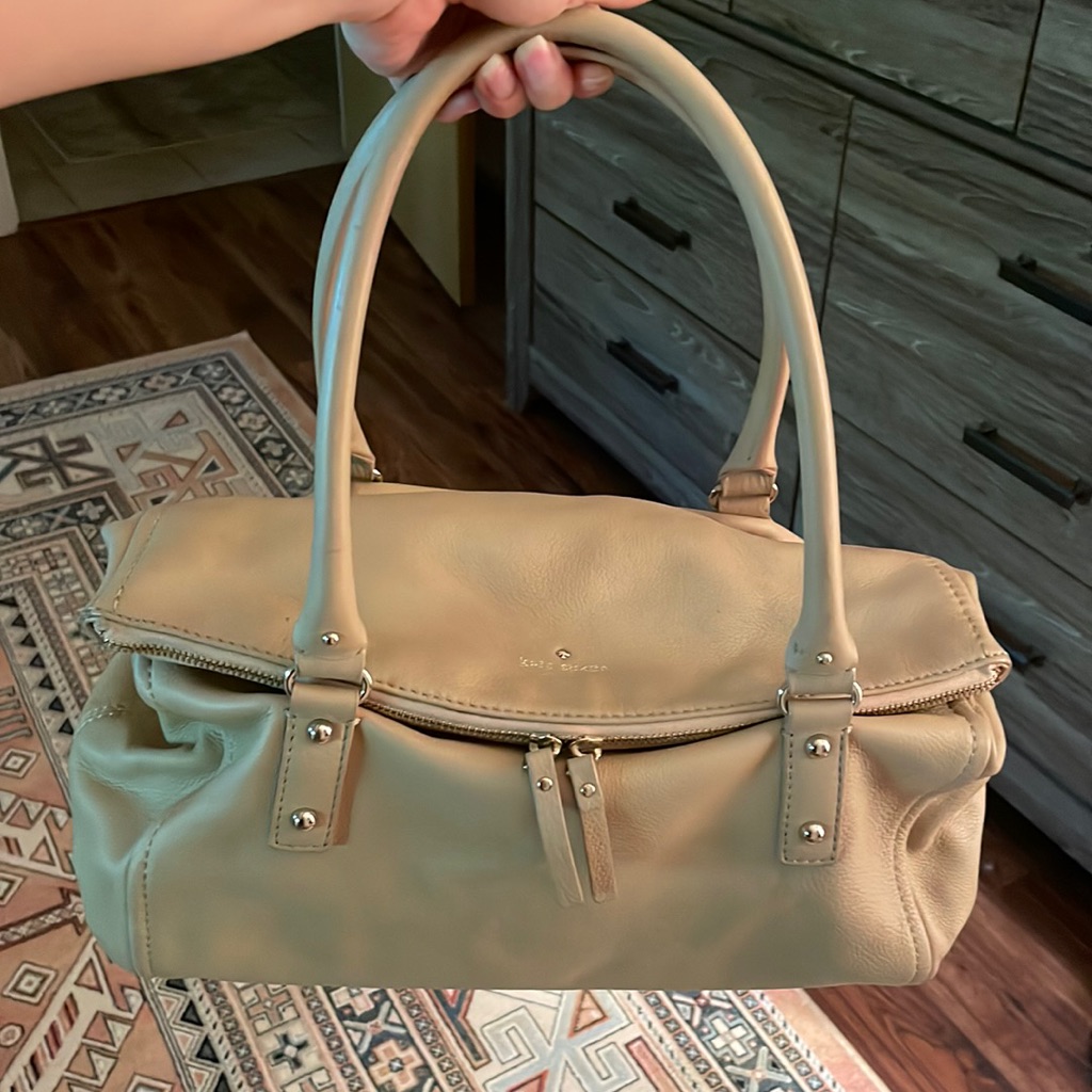 Kate Spade Tan Leather Handbag